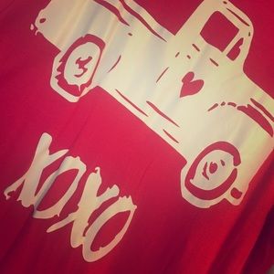 Made By Me!! HTV valentine's long sleeve